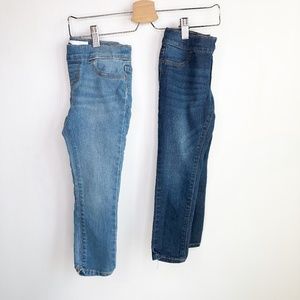 Old Navy Skinny Jeans Girls Lot Adjustable Waist 5